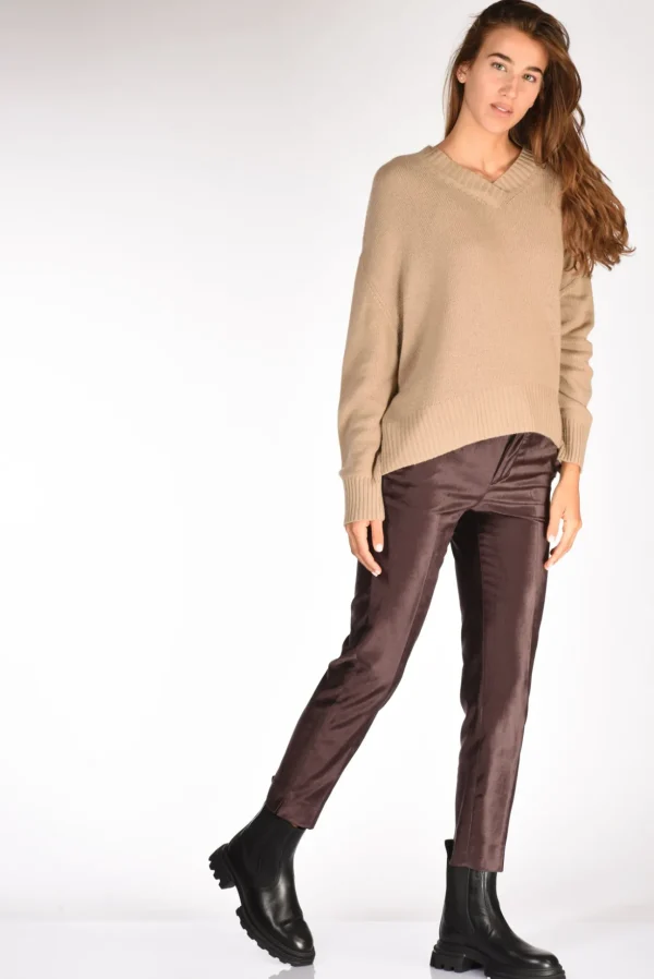 pantalone new york marrone