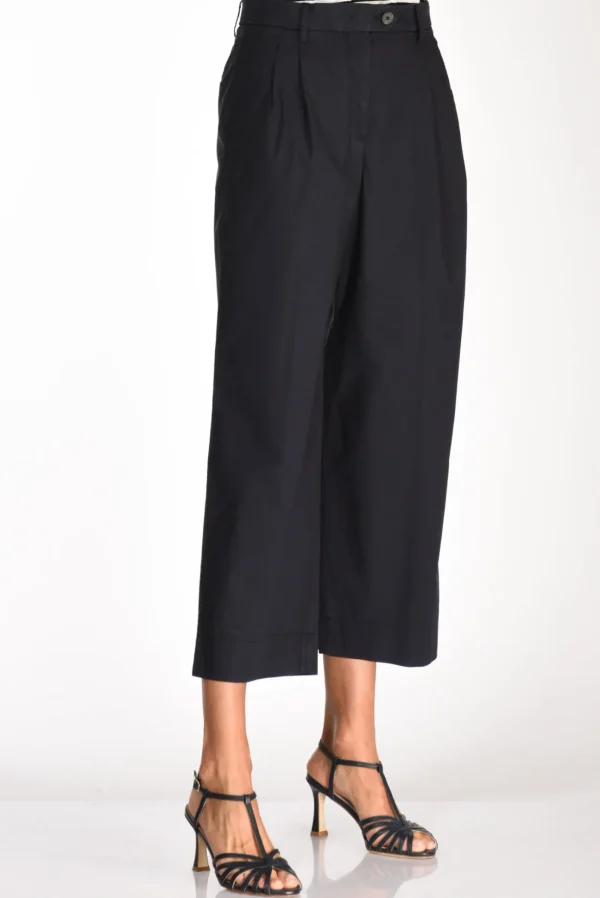 pantalone pince blu