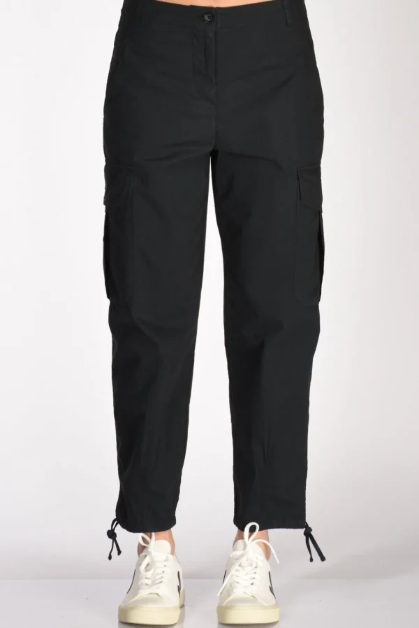 pantalone tasche blu navy