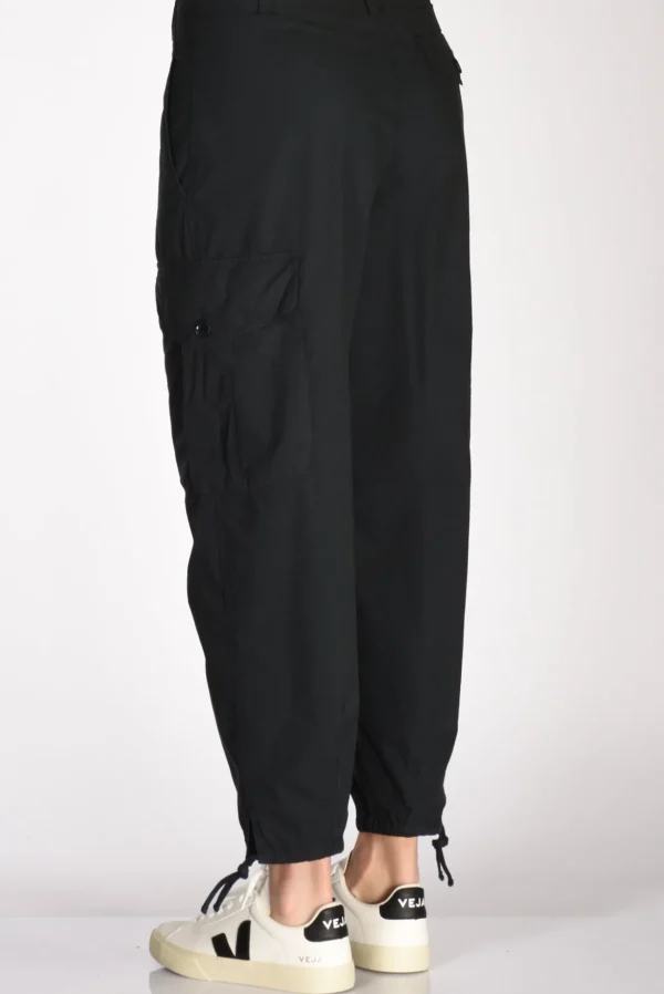 pantalone tasche blu navy