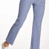 pantalone vichy bianco/blu