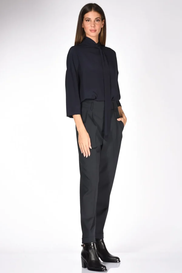 pantaloni blu