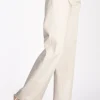 pantaloni justine bianco naturale