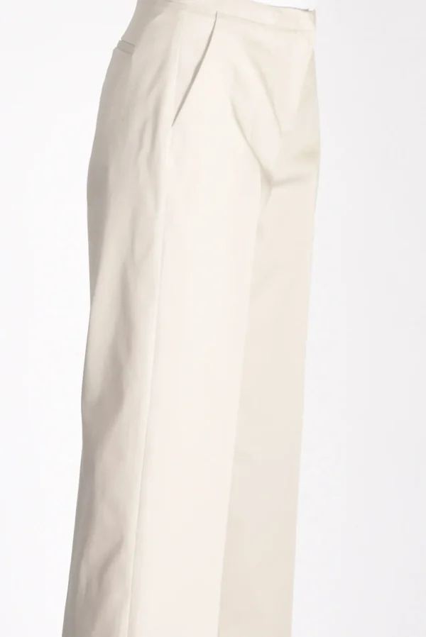 pantaloni justine bianco naturale
