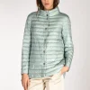 piumino reversibil azzurro/beige
