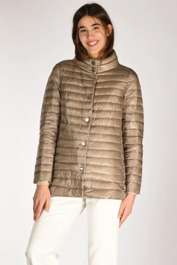 piumino reversibil beige chiaro/beige