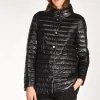 piumino reversibil nero/grigio