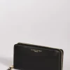 portafoglio zip nero