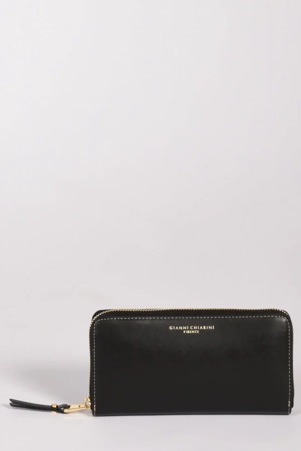 portafoglio zip nero