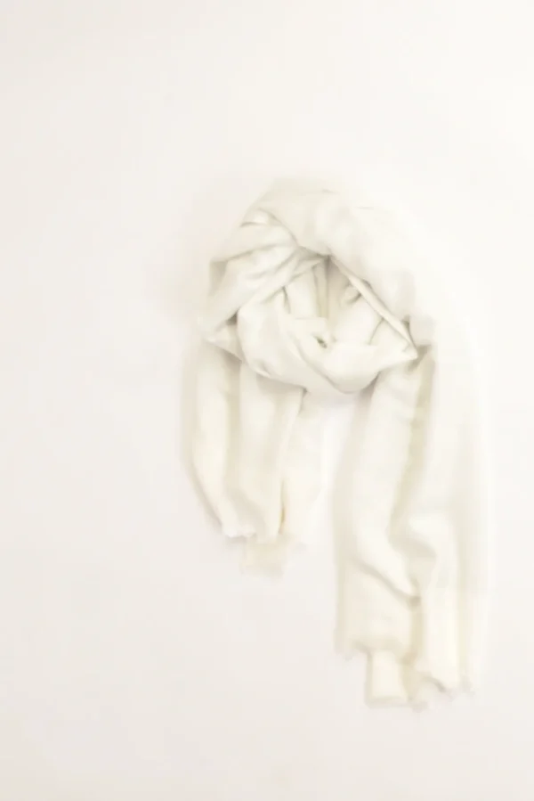 sciarpa bianco