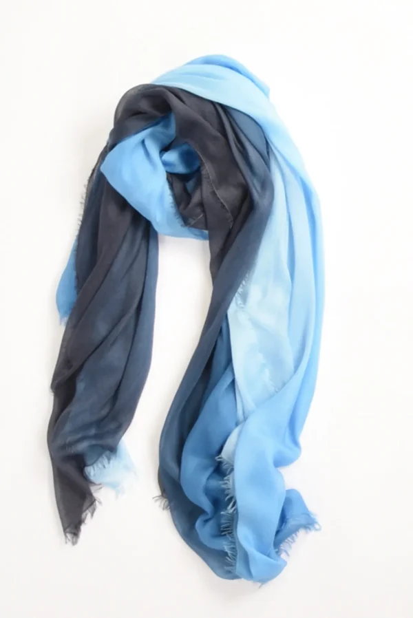 sciarpa ginevra azzurro/blu