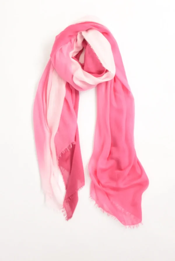sciarpa ginevra rosa/fucsia