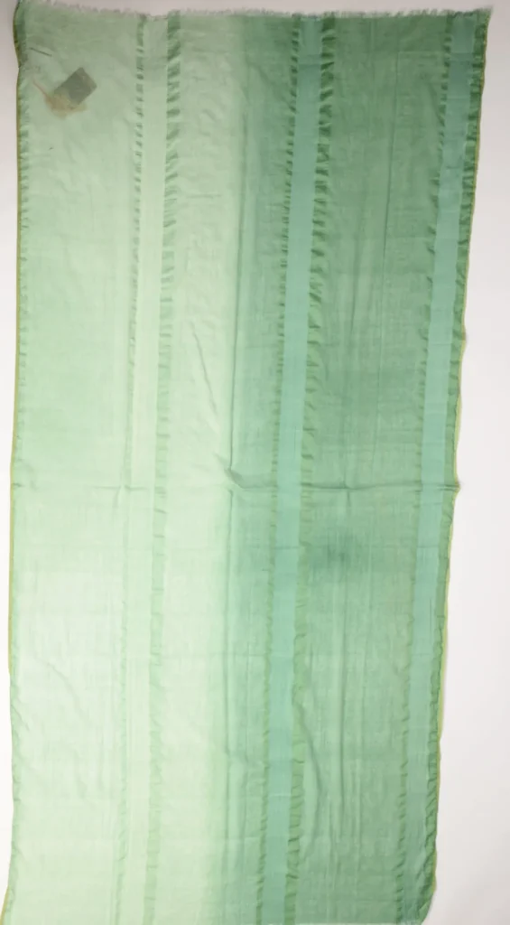 sciarpa stampata verde