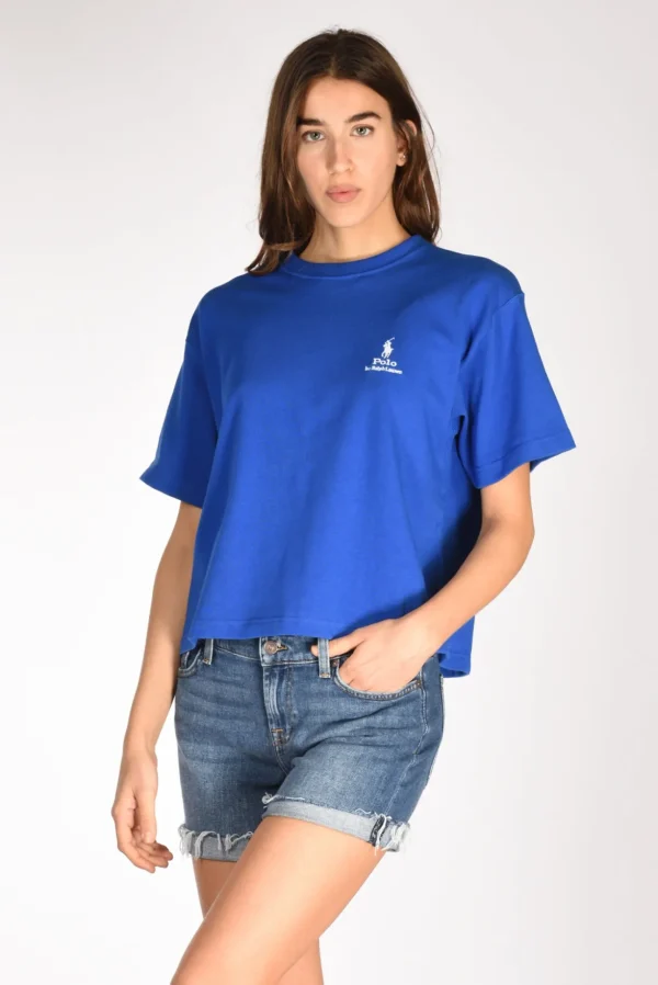 tshirt m corta blu chiaro