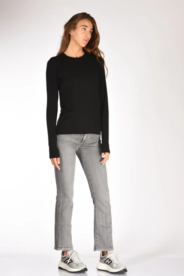 tshirt maglia nero