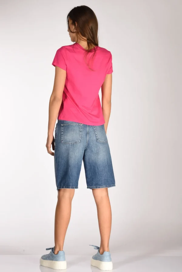 tshirt m.m. fucsia