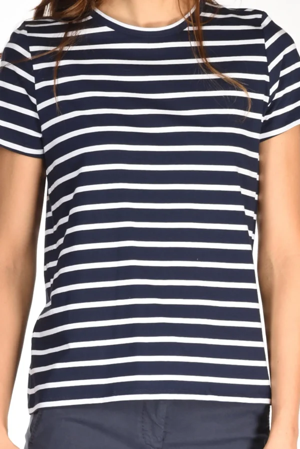 tshirt rigata blu/bianco
