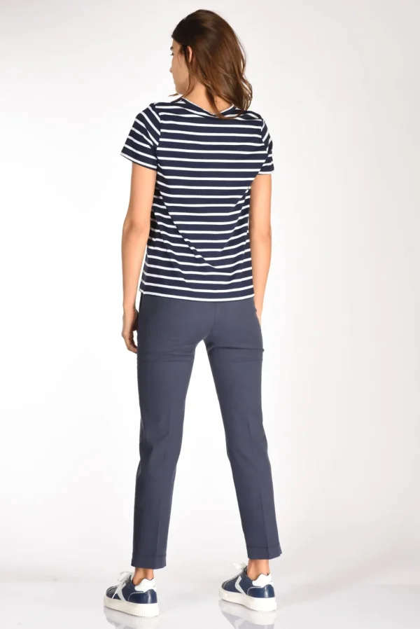 tshirt rigata blu/bianco
