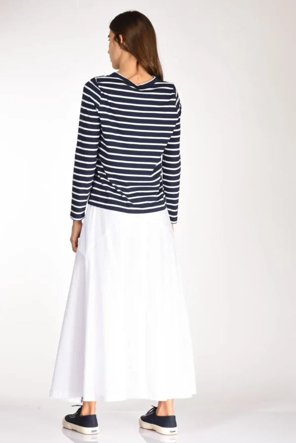 tshirt rigata blu/bianco