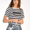 tshirt righe bianco/blu